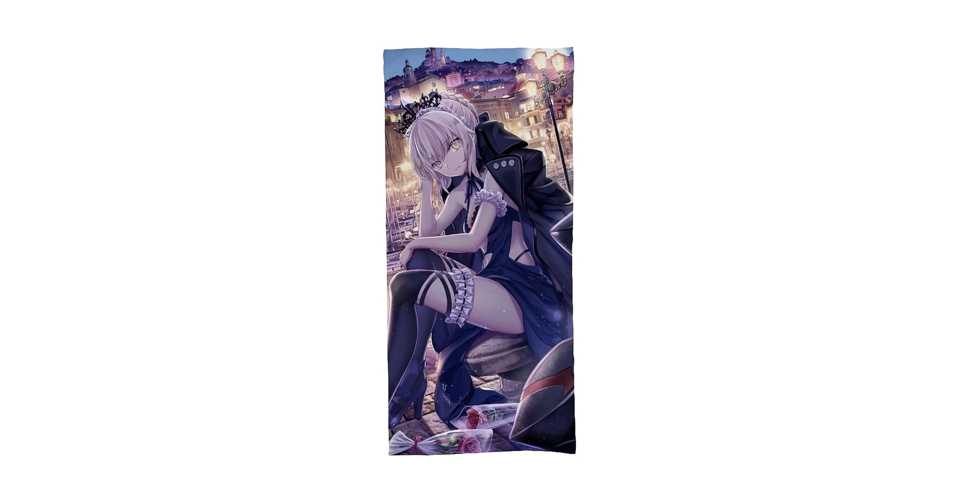 Amazon｜バスタオル 可愛いアニメ柄 FGO セイバーオルタ 水着 美